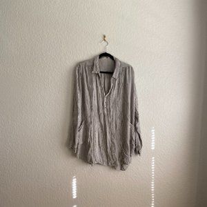 Free People Pull Over Striped Tunic (Waverly Tunic)